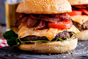 Bacon-and-cheese-burgers