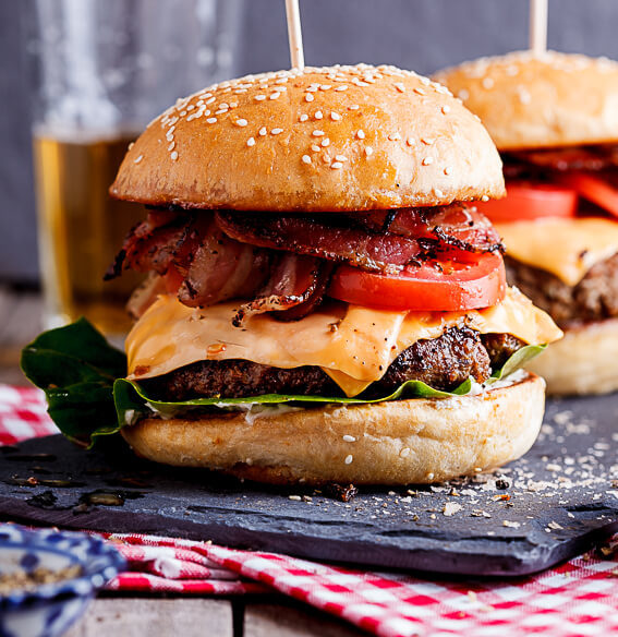 Bacon-and-cheese-burgers
